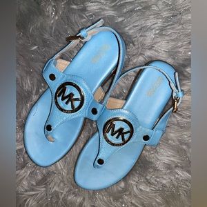 Michael Kors - Blue Sandals - Sz - 37 ( US 6.5 )